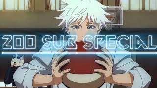 200 sub special  gojo vs sukana edit [upl. by Lanni]