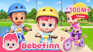 Ride a Bike 🚲  EP99  Outdoor Play and Learning  Bebefinn Nursery Rhymes [upl. by Nnyleuqaj]