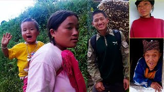 Jina meeting with sick father in law amp Samjhana II Bungwa going shelter with uspastorallifeofnepal [upl. by Vedette787]