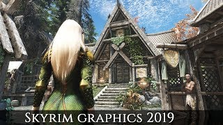 400 Mods How does fully modded Skyrim SE look in 2019  1440p [upl. by Elisa]