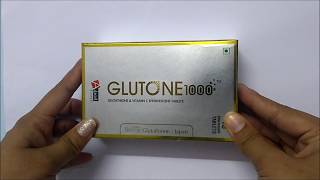 Hindi Review of Glutone 1000 Skin Glow amp Bright Tablets  ClickOnCare [upl. by Oscar671]