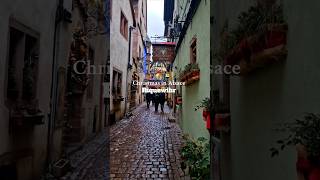 Christmas in Alsace DIscover the magic of Riquewihr 🎅🎄✨️ shorts christmas alsace travel [upl. by Pillihp]