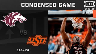 Southern Illinois vs Oklahoma State Condensed Game  202425 Big 12 Mens Basketball [upl. by Anhsirk]