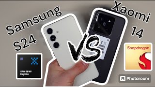 Samsung S24 Exynos 2400 vs Xiaomi 14 Snapdragon 8 Gen 3  Which one is more powerful [upl. by Hayley]