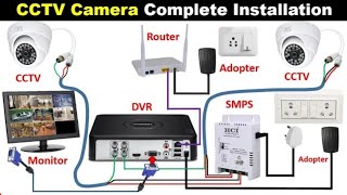 how to install hikvision cctv camera full setup 2024  how to installation Hikvision CCTV camera [upl. by Fein]