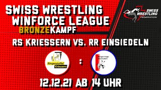 20211212  Finalkampf Bronzemedaille RS Kriessern vs RR Einsiedeln  WINFORCE Premium League [upl. by Blondy141]