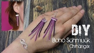 Schmuck selber machen💋 Ohrhänger Lets DANCE [upl. by Poland]