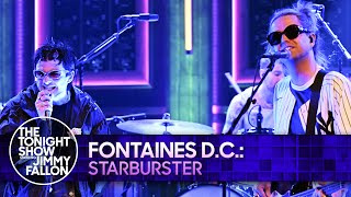 Fontaines DC Starburster  The Tonight Show Starring Jimmy Fallon [upl. by Annerb510]