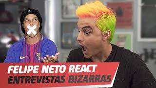 NÃO ACREDITO QUE ELE DISSE ISSO Olha essa do Ronaldinho Gaúcho FELIPE NETO REACTS 2  De Sola [upl. by Llerrat]