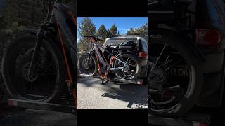 mockins Hitch Motorcycle Carrier fits the Toyota FJ Cruiser without extension needed ebike [upl. by Donna187]