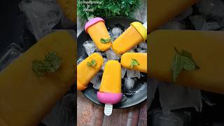 Mango Popsicles Mango Chuski Mango Candy thecookingcornerbyshivani [upl. by Kirit457]