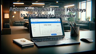 Easy Guide to Adding Public Holiday Calendars in Google Calendar [upl. by Cline450]