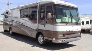 1999 Airstream Cutter 35 class A diesel pusher motorhome walkaround video [upl. by Anikes]