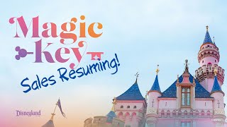 Disneyland Resort Resumes Magic Key Sales on March 5 2024 [upl. by Sontag]