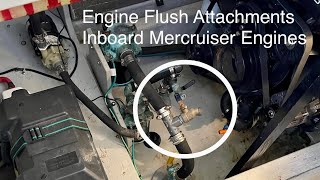 Mercruiser Inboard Engine Flush [upl. by Onia]