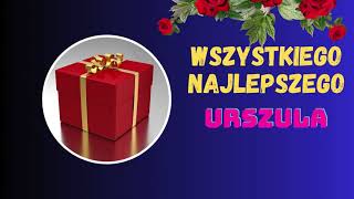 Imieniny Urszuli  życzenia imieninowe [upl. by Anide]