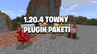 1204 Minecraft Towny Paketi En İyi Optimize Ücretli [upl. by Ahsimet929]