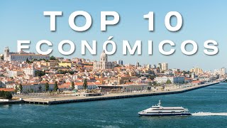 Top 10 Destinos para Viajar con Poco Dinero  Mejores Lugares Económicos 2024 [upl. by Ecnaret]