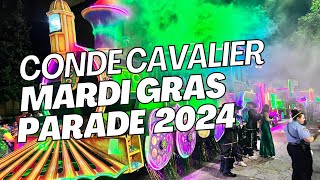 2024 Conde Cavaliers Mardi Gras Parade  Mobile Alabama [upl. by Paapanen]