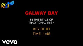 Irish  Traditional  Galway Bay Karaoke [upl. by Reltuc]