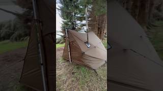 Onetigris Rocdomus Hammock Hot Tent wildcamping bushcraft hottent shorts hammock [upl. by Teleya]