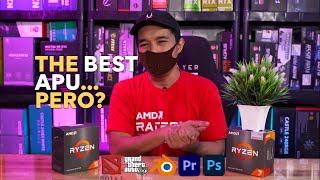 AMD RYZEN 7 5700G BEST APU pero SULIT Ba ft 5700G vs 5600X vs 4350G Gaming amp Production Benchmark [upl. by Adelia393]