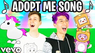 ULTIMATE ROBLOX ADOPT ME SONG Official LankyBox Music Video [upl. by Chae544]