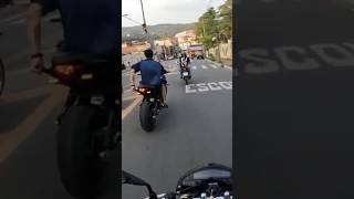 Tiger 660 Sport só o cano shortsfeed shorts youtube hornet600 tiger660 [upl. by Ayotyal]