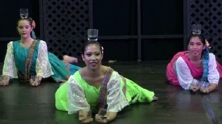 Binasuan  Incredible Dance with Wine Glass on Head  Philippines traditional cultural dance [upl. by Faythe]