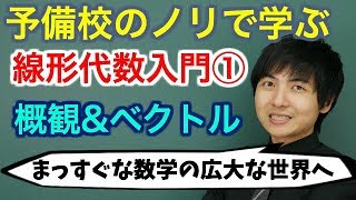 【大学数学】線形代数入門①概観ampベクトル【線形代数】 [upl. by Beckett]