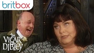 Gerry Reveals Her Real First Name  The Vicar of Dibley [upl. by Ecyob]