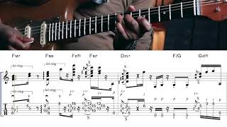 Isaiah Sharkey plays chords on IIIIVIII V  TAB [upl. by Adnoloy]