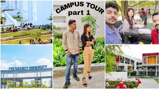 Presidency University Bangalore Campus Tour  Part 1  presidencyuniversity campustour [upl. by Ariait]