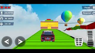 Car Games 3D Stunt Racing Game [upl. by Melessa]