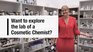 Cosmetic Chemist Lab Tour [upl. by Danzig894]