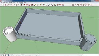 3D Castle  Step 1  Google Sketchup Castle Basics [upl. by Anitsirc]