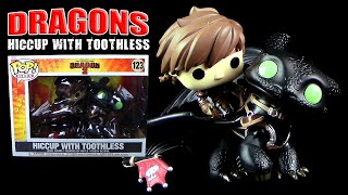 Dragons  Funko Pop ® Rides  Hiccup with Toothless  Hicks mit Ohnezahn  Vinyl Figure  Unboxing [upl. by Bega]