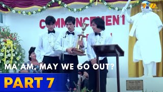 Maam May We Go Out PART 7  Digitally Enhanced Full Movie  Tito Sotto Vic Sotto Joey de Leon [upl. by Yeliab]