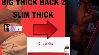 SESSION 1 Kabelline fat dissolver ￼From Fat BACK 2 Slim Thick [upl. by Ahsimit]