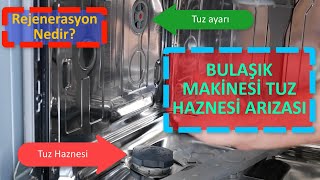 Reçine Rejenerasyonu Nasıl Olur Bulaşık Makinesi Tuz Haznesi Arızası [upl. by Leirad417]