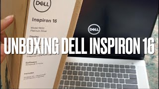 UNBOXING Dell Inspiron 16 Laptop [upl. by Krebs]