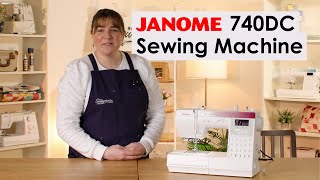 Janome Sewist 740DC Sewing Machine Review [upl. by Enirhtak]