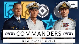 Commanders  New Player Guide World of Warships Legends Xbox Series X 4K [upl. by Rosmarin755]