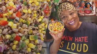 Mommas Authentic Blackeyed Pea and Sweetcorn Salad The Best [upl. by Agatha]