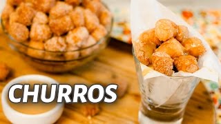 Como fazer Mini Churros [upl. by Deering762]