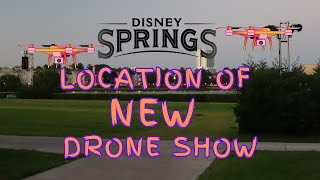 BEST SPOT TO WATCH DRONE SHOW AT DISNEY SPRINGS [upl. by North615]