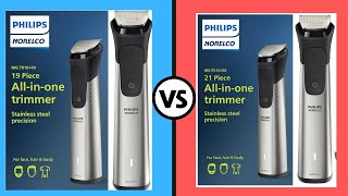 Philips Norelco Multigroom Series 7000 vs 9000 Which One Is Better [upl. by Niltac]