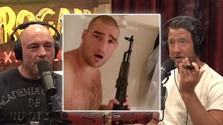 Someone broke into Sean Stricklands House I Joe Rogan amp Evan Hafer [upl. by Aicarg]