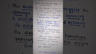 How Pepsinogen change in to its active form Ch16 Digestion CLASS 11 BIOLOGY [upl. by Wickner280]