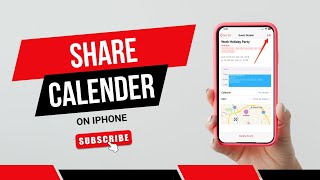 How To Share Calendar On iPhone [upl. by Neersan830]